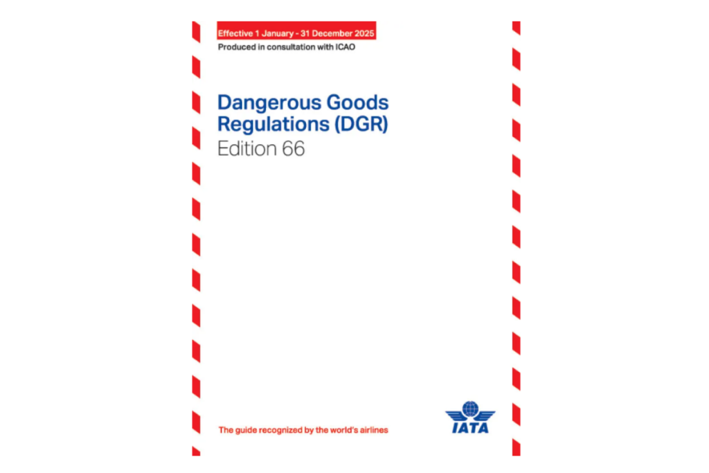 IATA DGR 66th Edition, English, Standard Bound Edition