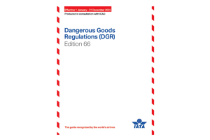 IATA DGR 66th Edition, English, Standard Bound Edition