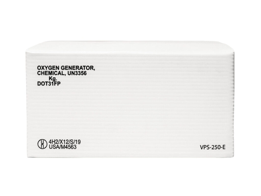 4H2/X12/S - DOT31FP Lightweight Box for Oxygen Generators - 12.625" x 12" x 6.75"